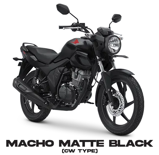 Honda CB150 Verza - Macho Matte Black